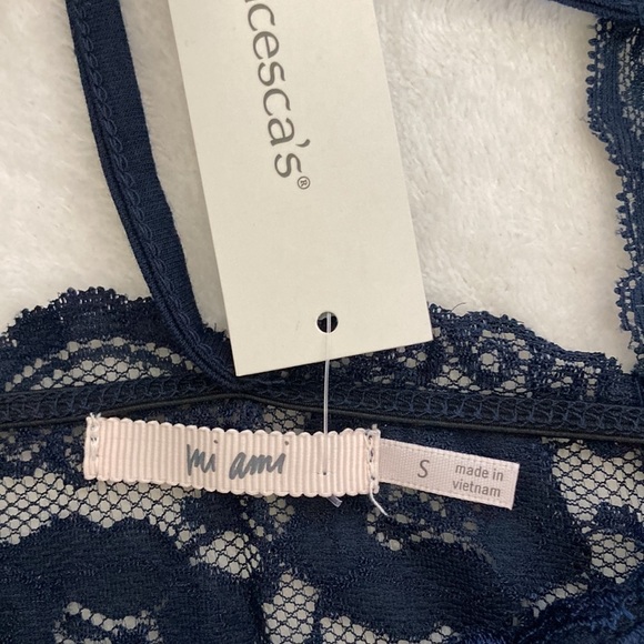 Francesca’s Mi Ami Women’s Bralette Size Small - Picture 4 of 4